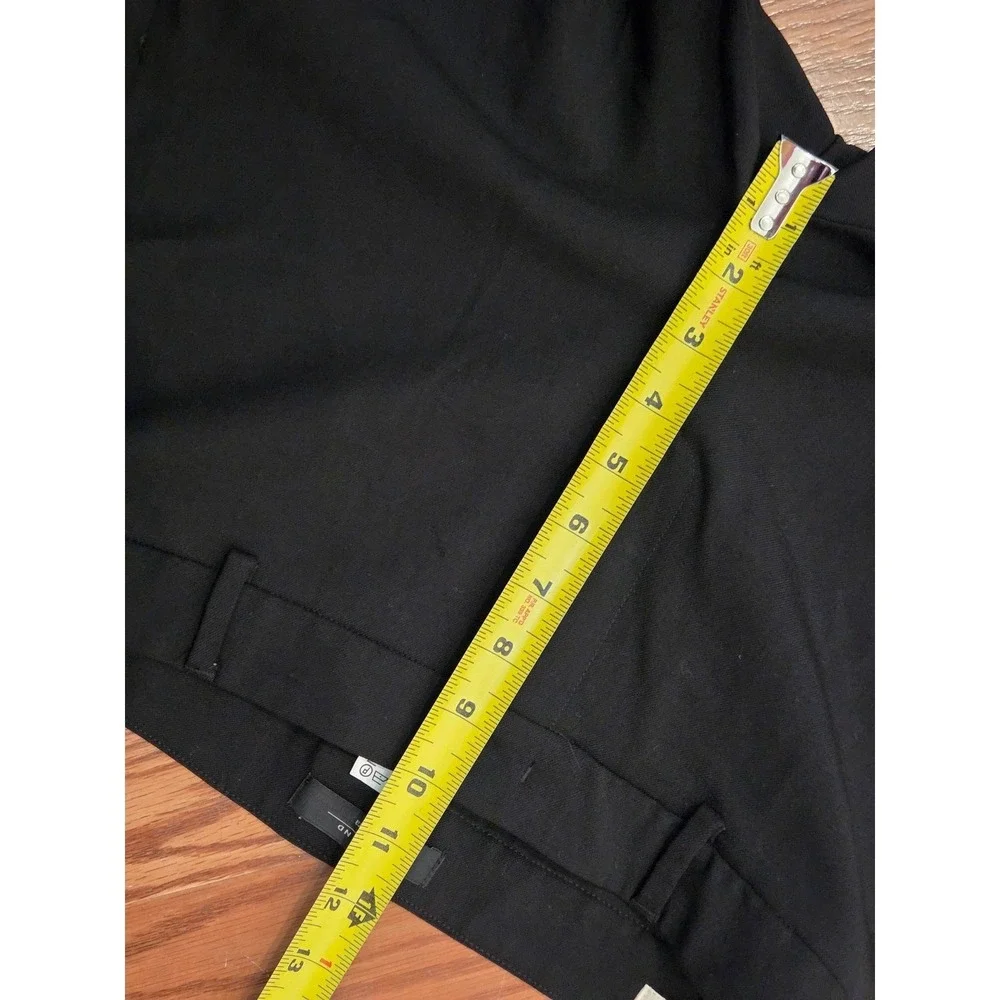 Weekend Max Mara Black Cigarette FITW13 Stretch Trousers Pants Womens Size 10 42